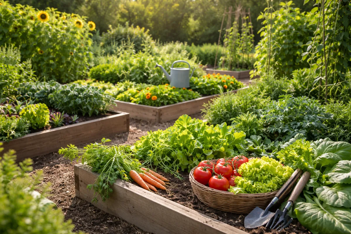 Les secrets pour créer un jardin potager en pleine santé