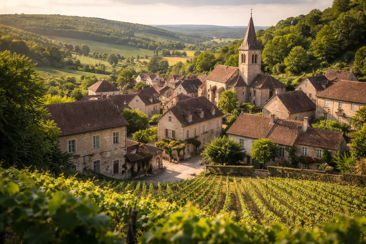Les trésors cachés des villages bourguignons