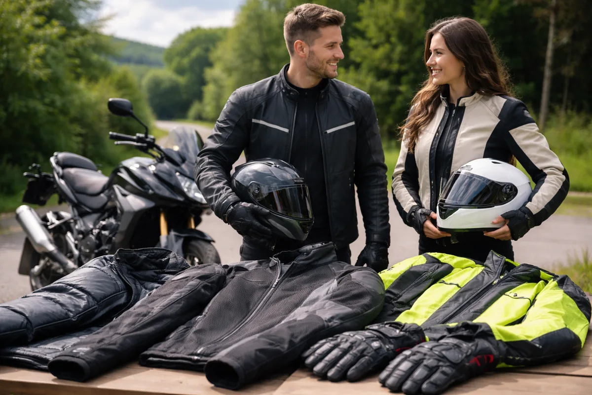 Comment bien choisir des vêtements de moto pour différentes saisons