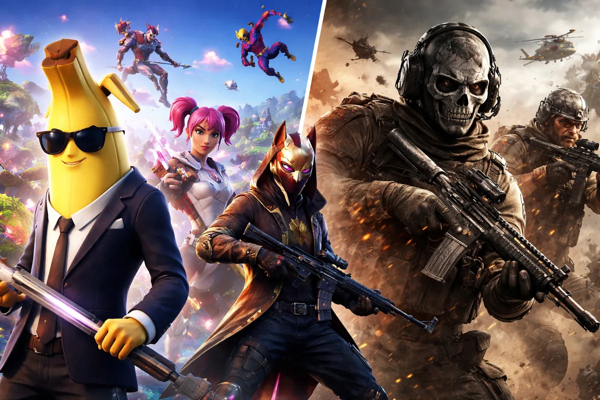 Quels sont les dernières nouveautés sur Fortnite et Call of Duty ?