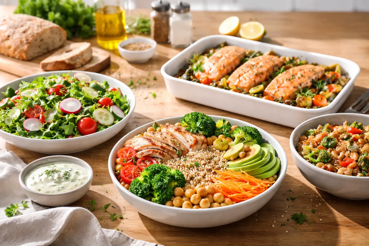 La magie des plats faits maison pour un repas équilibré